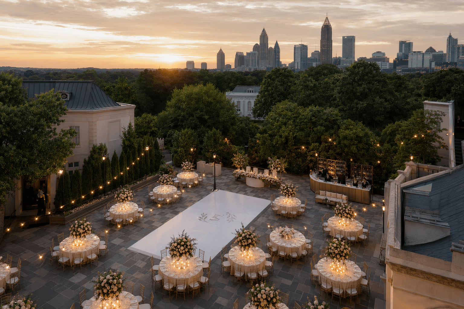 Wedding Reception Layout Ideas & Floor Plans for Atlanta Venues